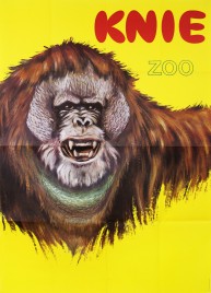 Circus Knie Circus poster - Switzerland, 1971