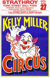 Kelly Miller Circus Circus poster - USA, 1997