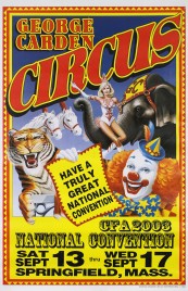 George Carden Circus Circus poster - USA, 2003