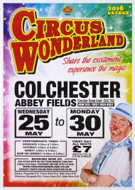 Circus Wonderland Circus poster - England, 2016