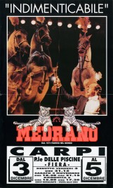 Circo Medrano Circus poster - Italy, 1993