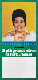 Circo Moira Orfei Circus poster - Italy, 1975