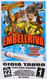 Circo Embell Riva Circus poster - Italy, 2013