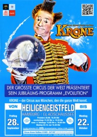 Circus Krone Circus poster - Germany, 2018