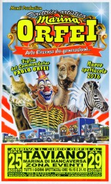 Circo Marina Orfei Circus poster - Italy, 2016