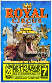 Royal Circus Loris Circus poster - Italy, 2018