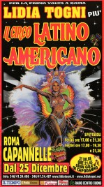 Circo Lidia Togni Circus poster - Italy, 2008