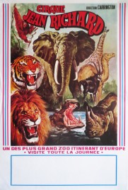Cirque Jean Richard Circus poster - France, 1984