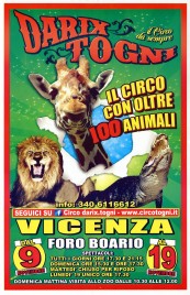 Circo Darix Togni Circus poster - Italy, 2018