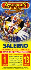 American Circus (Togni) Circus poster - Italy, 2018