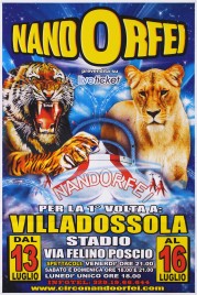 Circo Nando Orfei Circus poster - Italy, 2018
