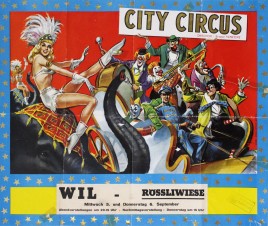 City Circus Circus poster - Switzerland, 1962