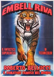 Supercircus Embell Riva Circus poster - Italy, 1981