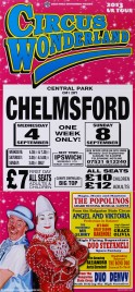 Circus Wonderland Circus poster - England, 2013