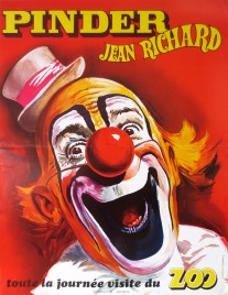 Pinder - Jean Richard Circus poster - France, 1986