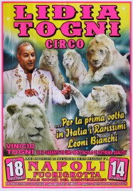 Circo Lidia Togni Circus poster - Italy, 2015