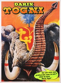 Circo Darix Togni Circus poster - Italy, 1986