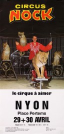 Circus Nock Circus poster - Switzerland, 1986