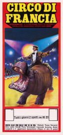Circo di Francia Circus poster - Italy, 1986