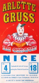 Cirque Arlette Gruss Circus poster - France, 1996