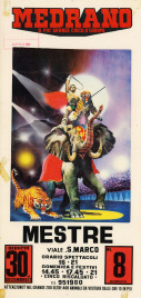 Circo Medrano Circus poster - Italy, 1983