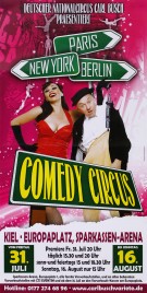Carl Busch - Comedy Circus Circus poster - Germany, 2015