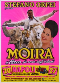 Circo Moira Orfei Circus poster - Italy, 2018