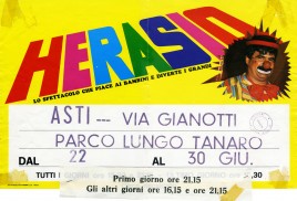 Circo Herasio Circus poster - Italy, 1994