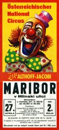 Österreichischer Nationalcircus Elfi Althoff-Jacobi Circus poster - Austria, 1978