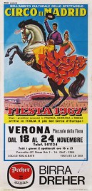 Circo di Madrid Circus poster - Italy, 1967