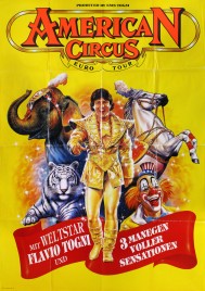 American Circus (Togni) Circus poster - Italy, 1993