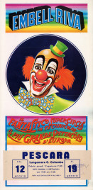 Circo Embell Riva Circus poster - Italy, 1982