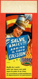 Circo Coliseum Circus poster - Italy, 1965