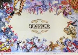 Roberto Fazzini 1986-2016 Circus poster - Italy, 2016