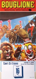 Cirque Bouglione Circus poster - Belgium, 1987