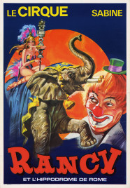 Cirque Sabine Rancy Circus poster - France, 1976