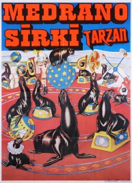 Medrano Sirki Circus poster - Italy, 0