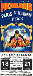 Cirque Medrano Circus poster - France, 0
