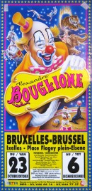Cirque Alexandre Bouglione Circus poster - Belgium, 1998
