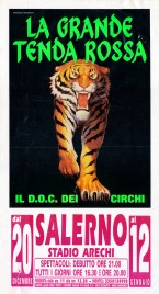 La Grande Tenda Rossa Circus poster - Italy, 2002