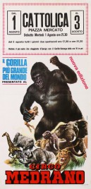 Circo Medrano Circus poster - Italy, 1978