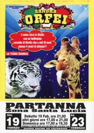 Circo Sandra Orfei Circus poster - Italy, 2014