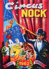 Circus Nock Circus poster - Switzerland, 1962