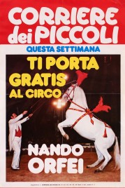 Circo Nando Orfei Circus poster - Italy, 1982