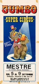 Jumbo - Super Circus Circus poster - Italy, 1975