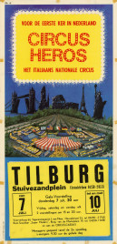 Circus Heros Circus poster - Italy, 1966