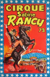 Cirque Sabine Rancy Circus poster - France, 1973