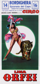 Circo Liana Orfei Circus poster - Italy, 1978