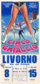 Circo sul Ghiaccio Circus poster - Italy, 1977