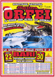 Circo Marina Orfei Circus poster - Italy, 2016